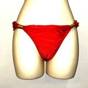Vix solid Orange bikini bottoms, Small